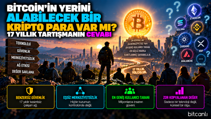 Bitcoin'in Yerini Alabilecek Bir Kripto Para Var mı? 17 Yıllık Tartışmanın Cevabı